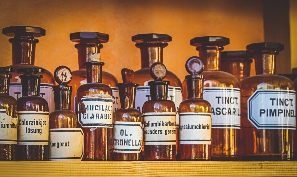 pharmacy, old, bottles-4496633.jpg